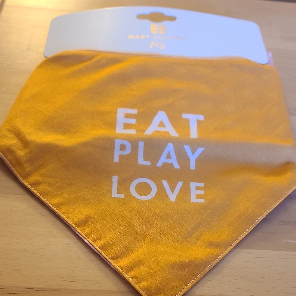 Mary & Buddy Orange Dog Bandana